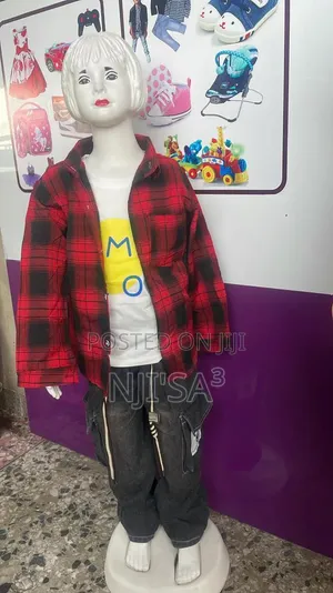 Boys Long Sleeve Shirt and Trousers