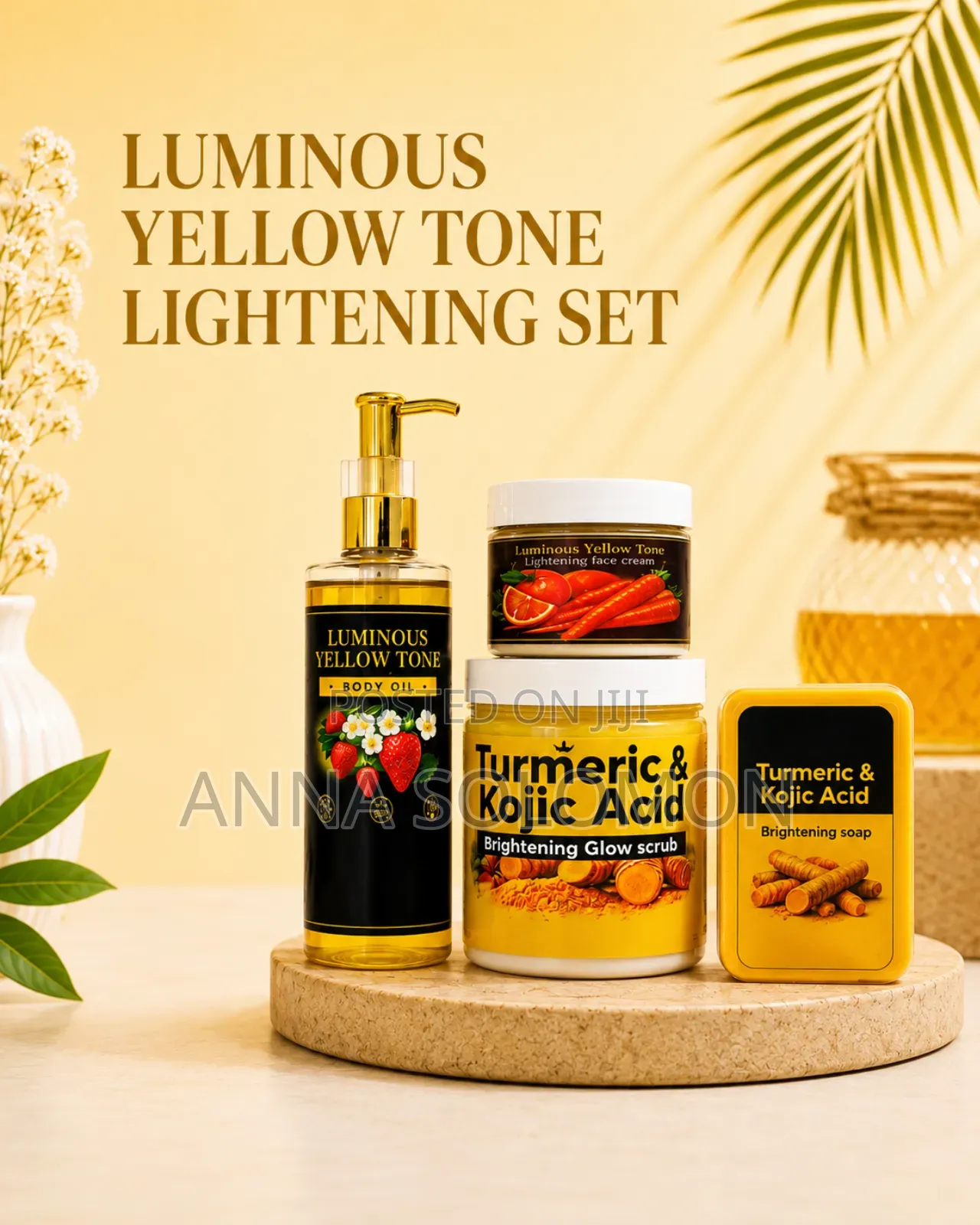 Luminous Yellow Tone Lightening Set