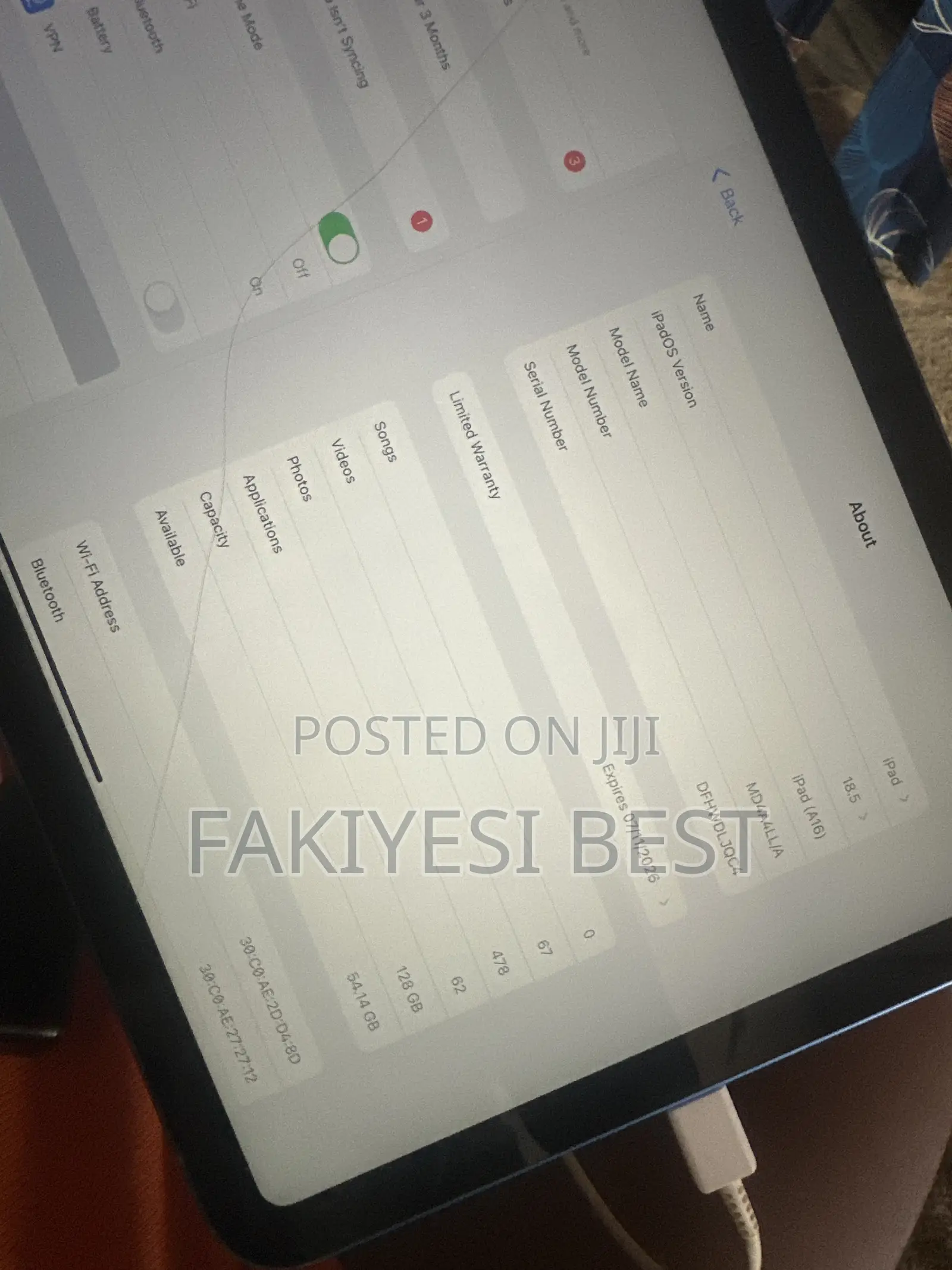 Apple iPad (2025) 128 GB Blue
