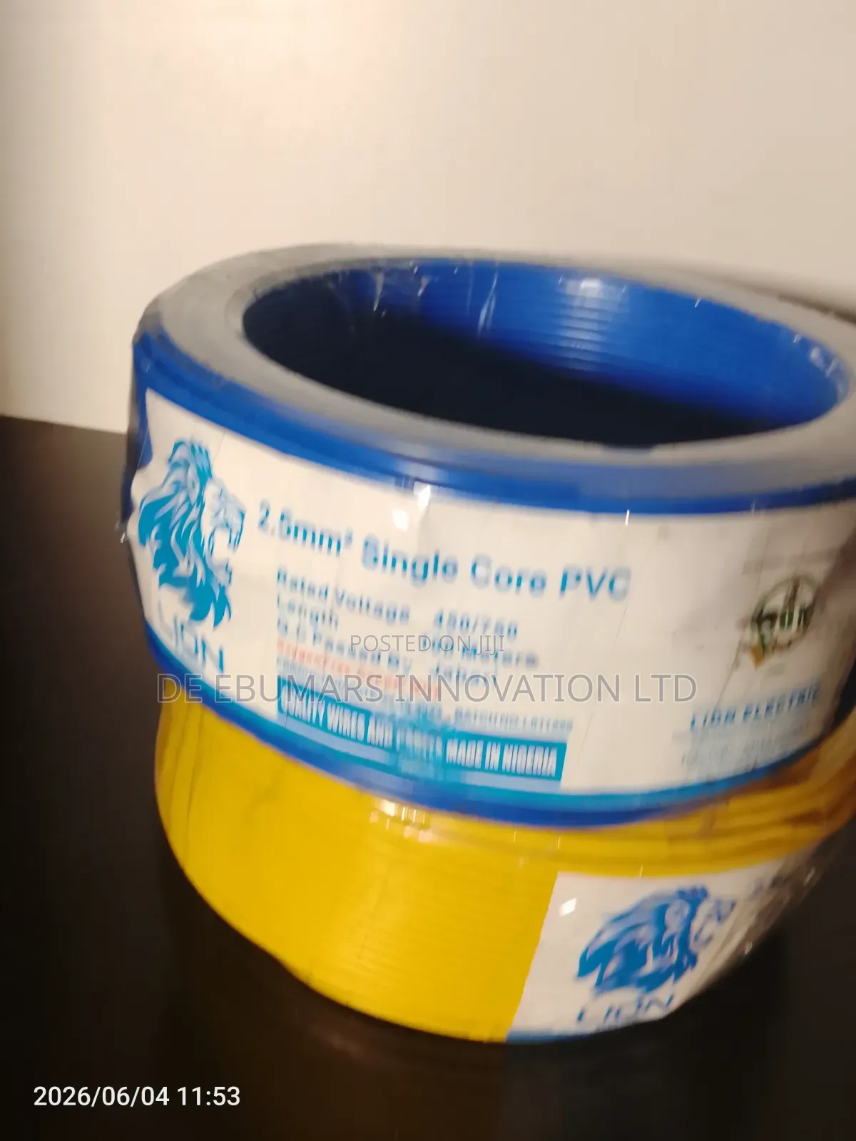 2.5mm2 Single Core PVC