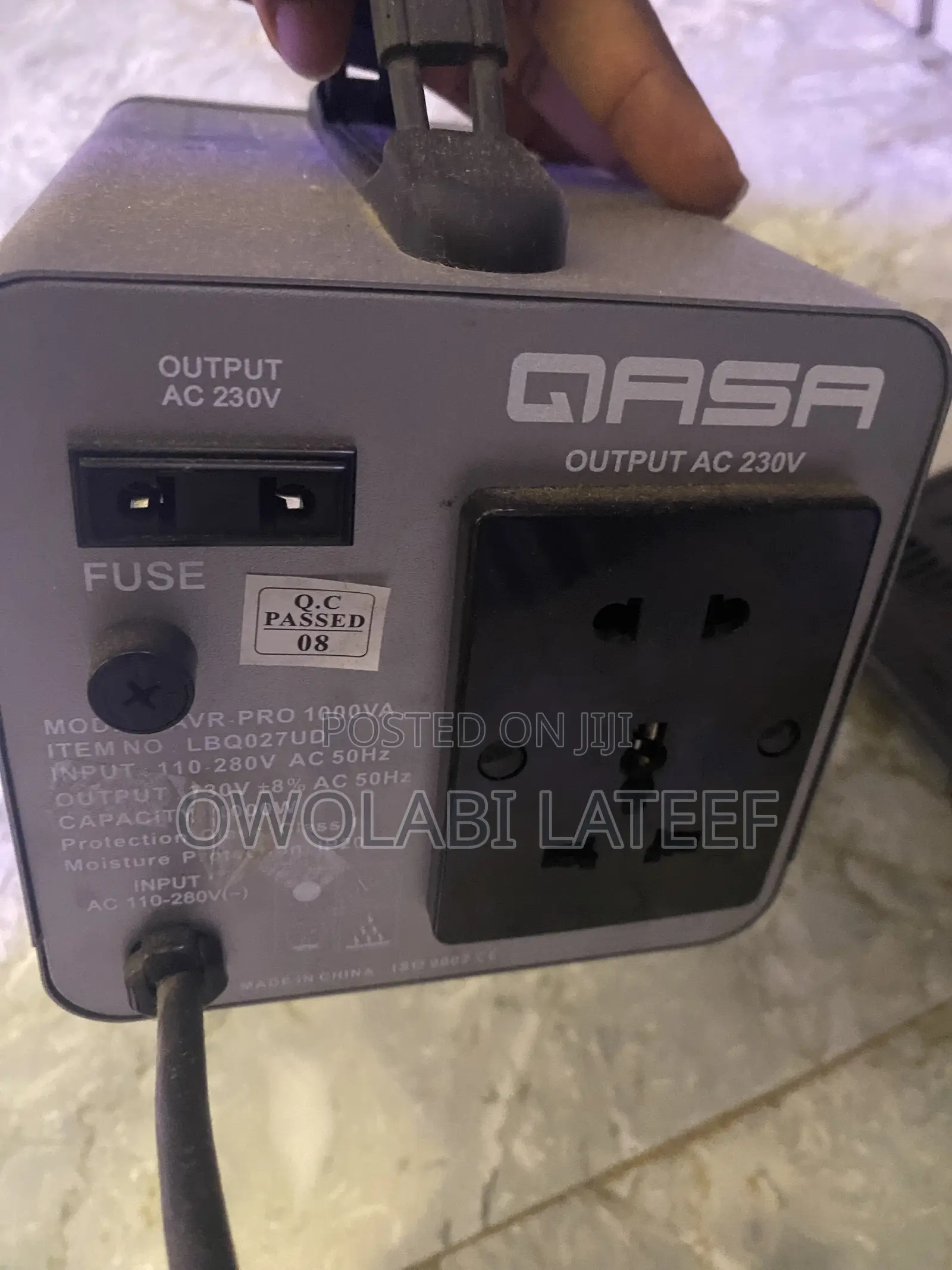 Gasa Voltage Stabilizer