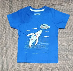 Boys Signature Round Neck Short Sleeve Top