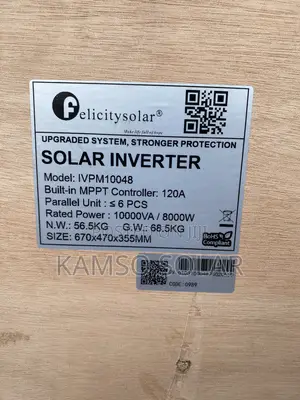 10kva 48v Felicity Ivpm Hybrid Inverter