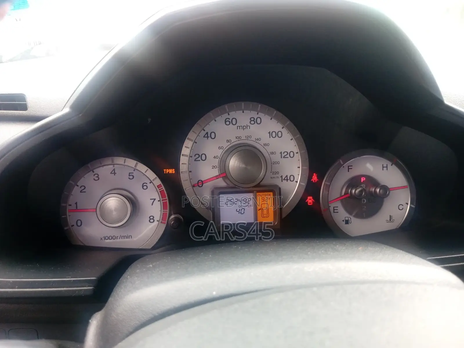 Honda Pilot 2011 Red