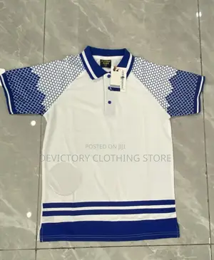 Plain Collar Polo T-Shirt