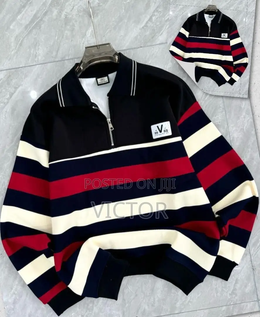 Long Sleeve Knitted Collar Pullover