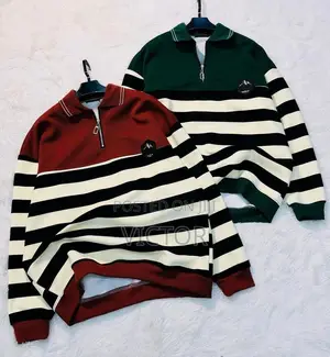 Long Sleeve Knitted Collar Pullover