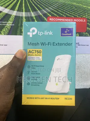 Tp-Link Re200 Ac750 Mesh Wi-Fi Range Extender