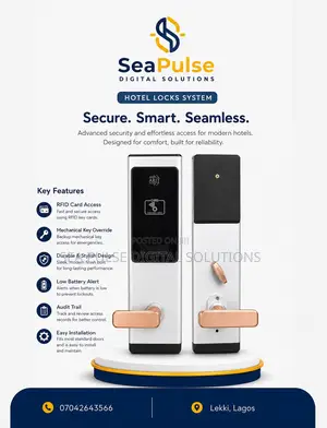 Hotel Smart Lock With Rfid Cards Management System