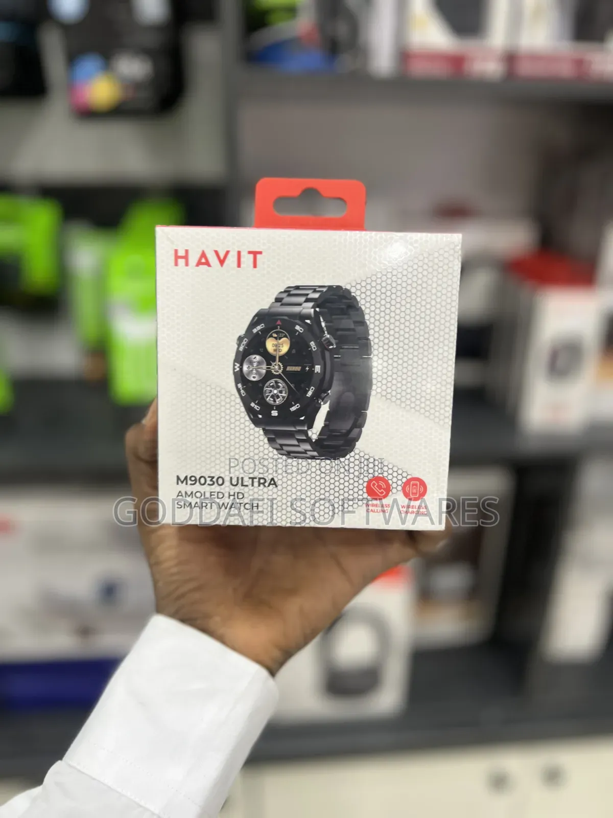 Havit M9030 Amoled Hd Smart Watch
