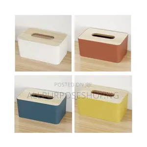 Wooden Tissue Box