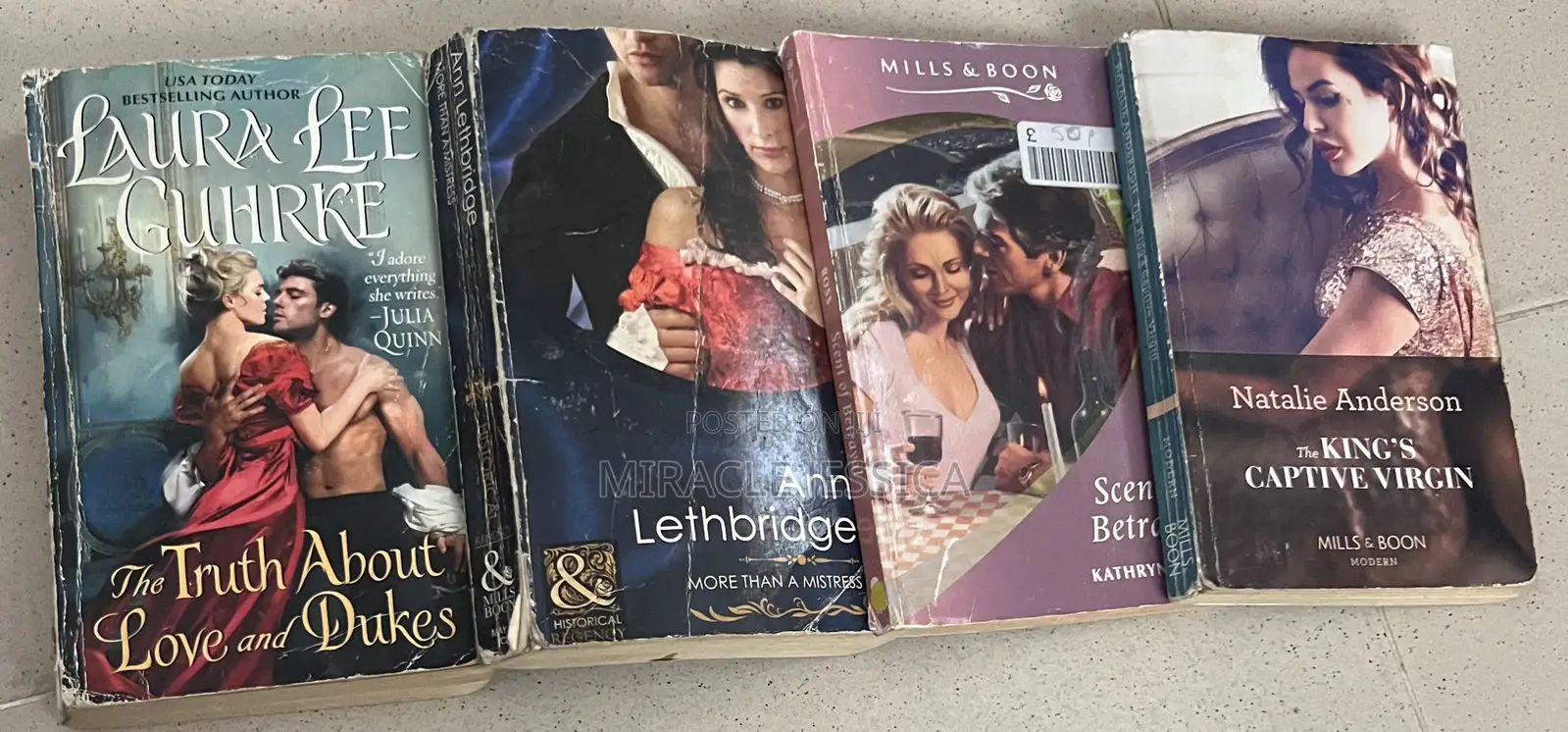 Thrift Romance Novels.