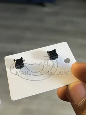 Cz Zirconia Silver Gold Black Magnetic Iced Out Diamond Earrings