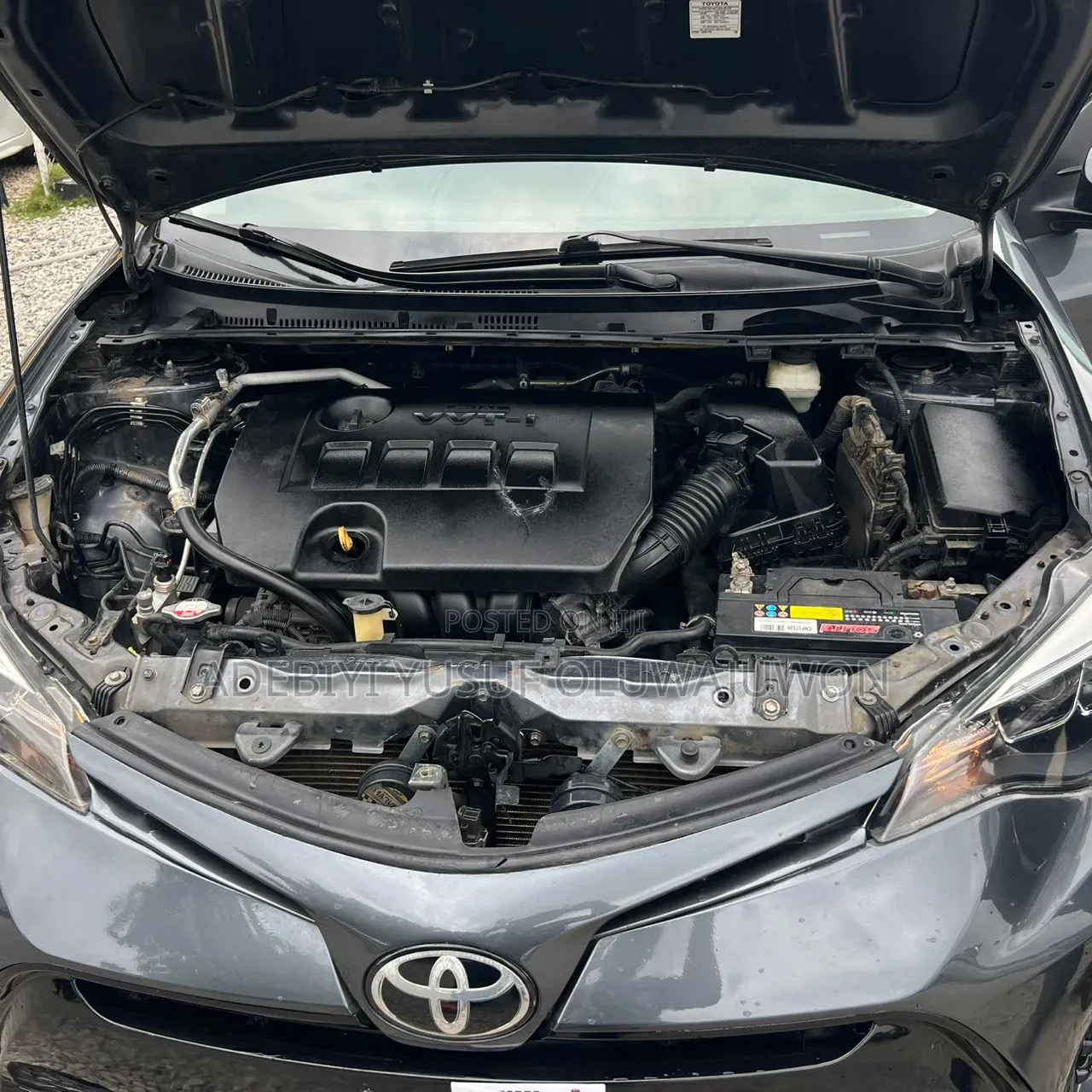 Toyota Corolla 2017 Gray