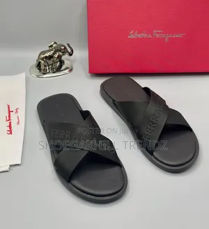 Men Shoes Crisscrossed Palm Slippers