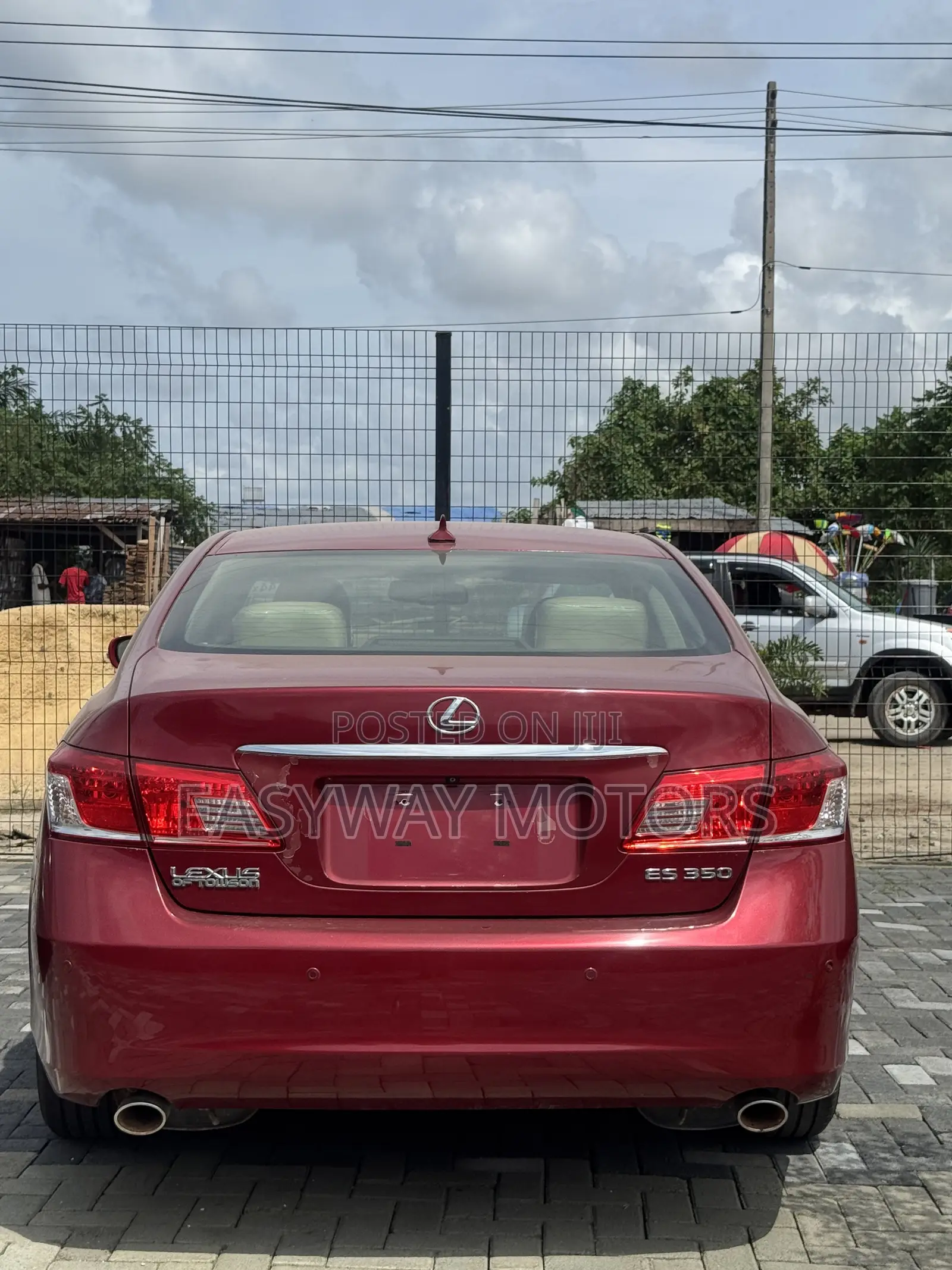 Lexus ES 350 2011 Red