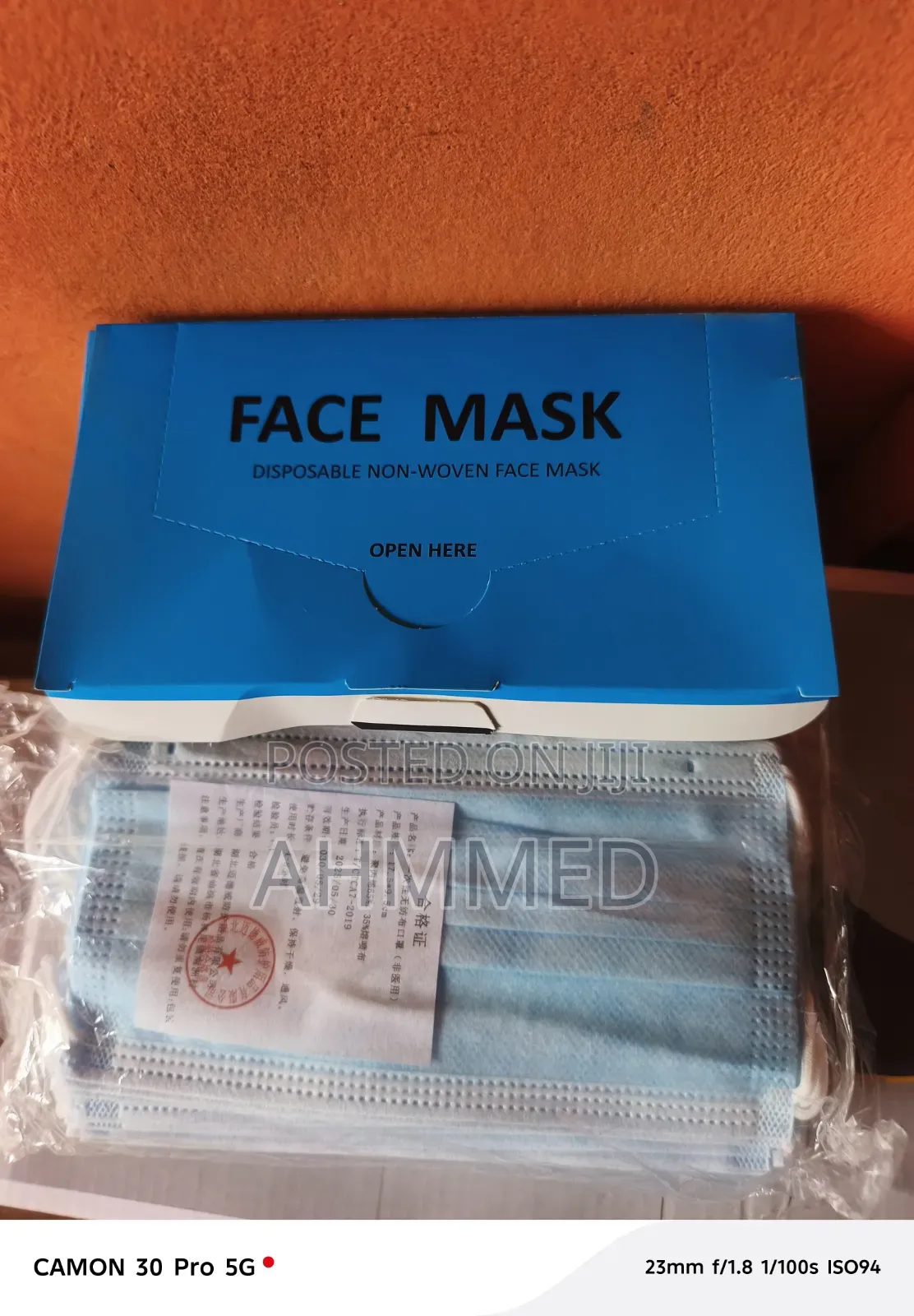 Disposable Face Mask