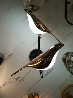 Nordic Golden Bird Led Creative Wall Lights
