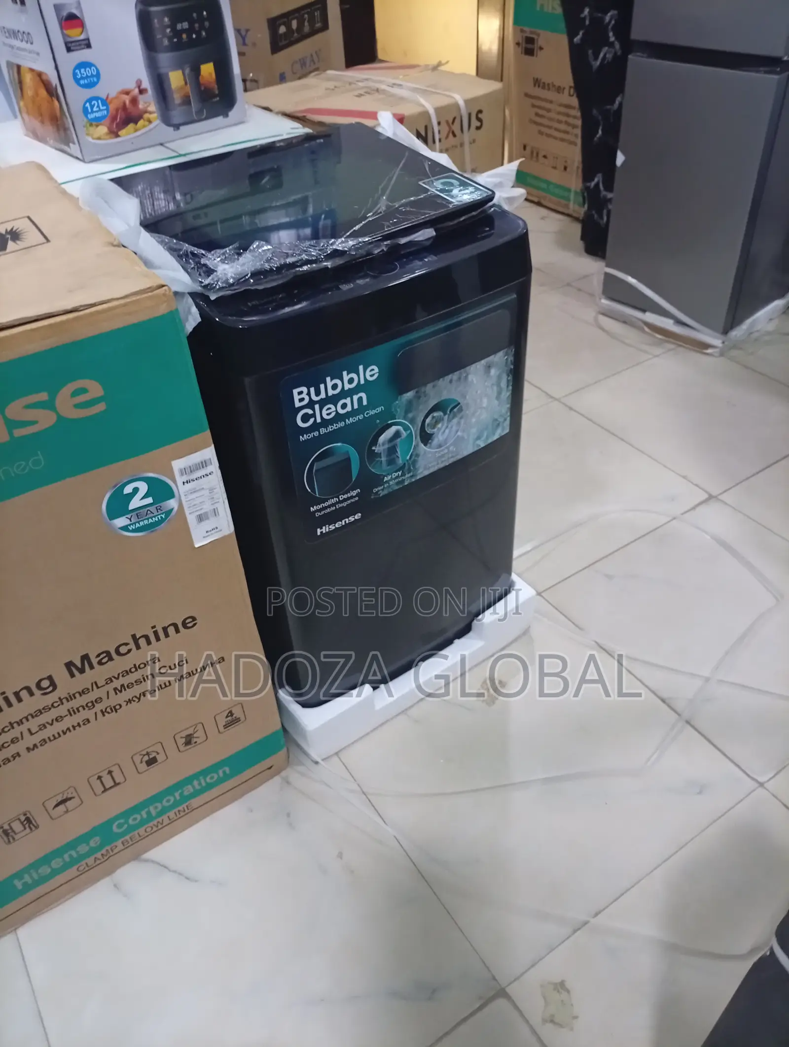 Hisense 9kg Fully Automatic Washer Designed for Busy Homes