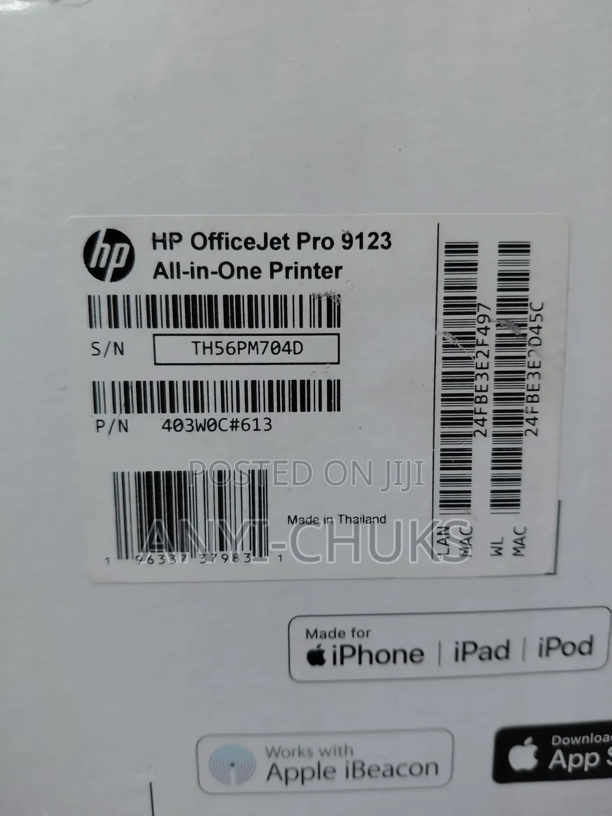 Hp Officejet Pro 9123 Printer