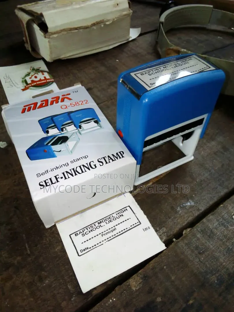 Data Self Inking Stamps