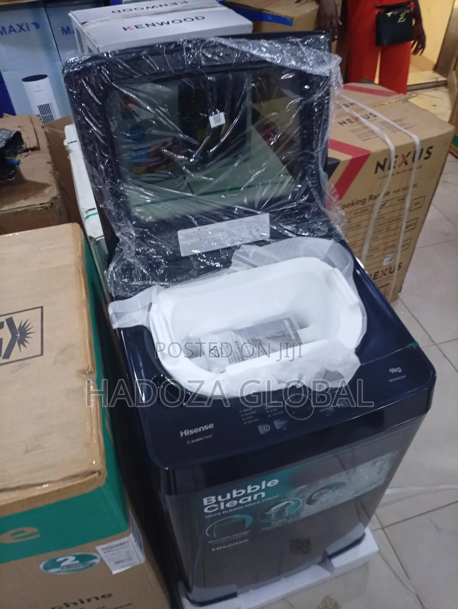 Hisense 9kg Washing Machine With High Performance Motor