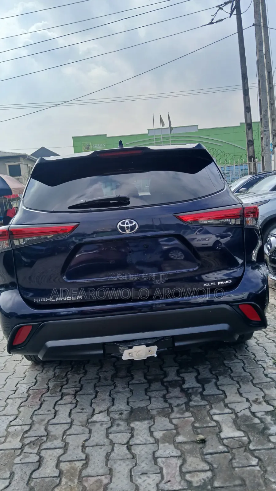Toyota Highlander XLE 2021 Blue