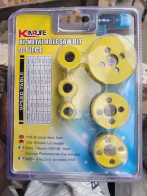 9 Pcs Metal And Wood Hole Saw