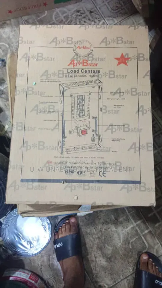 D6 3 Phase Distribution Board