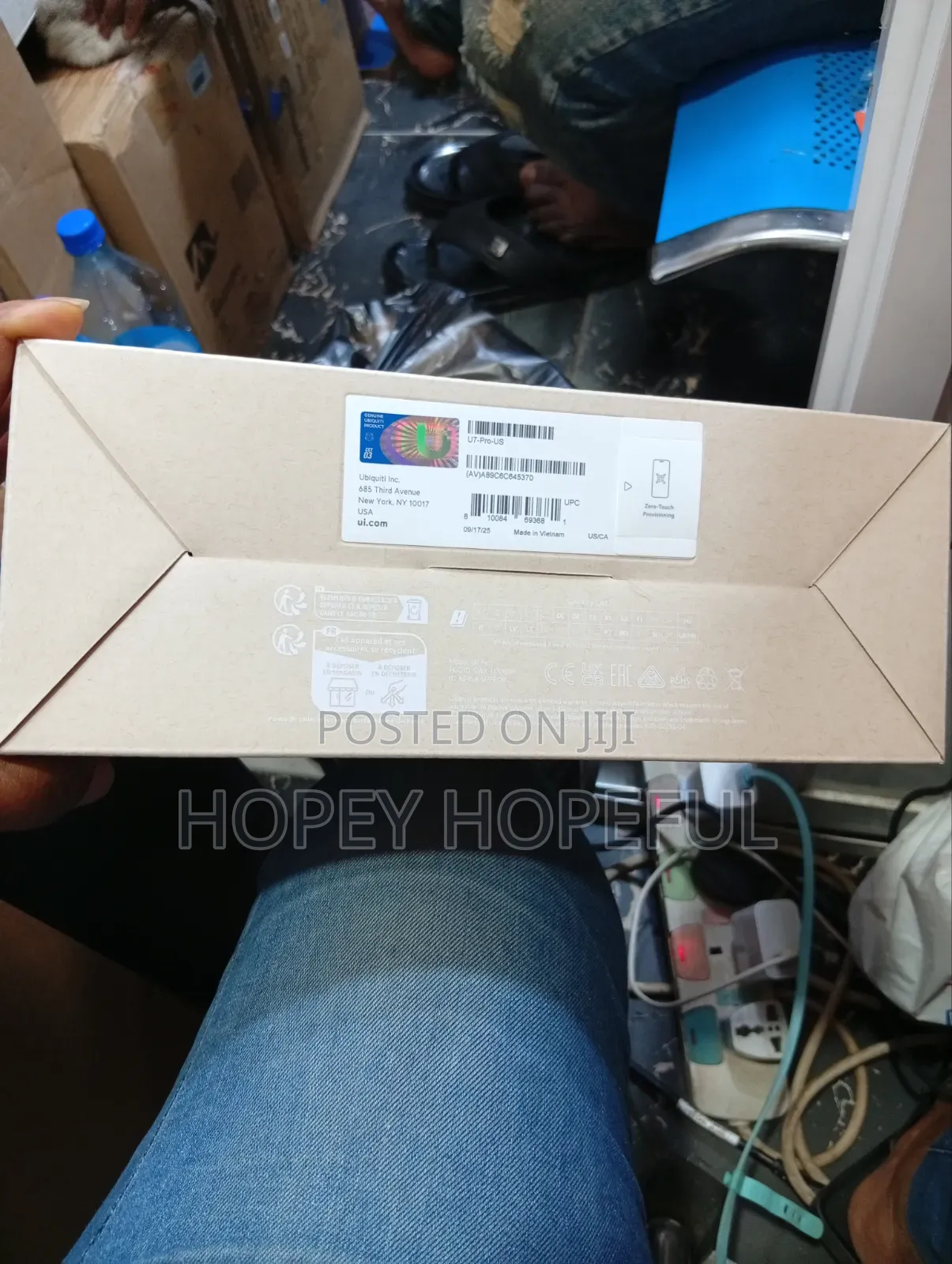 Ubiquity U7 Pro -Us Access Point Tri-Band Wifi 7 Access Point