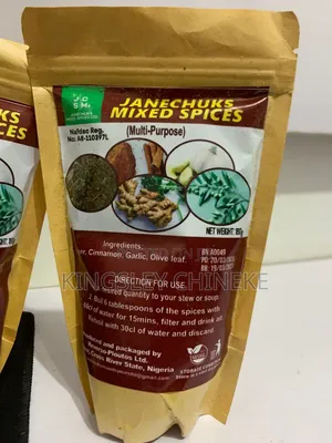 Janechuks Mixed Spices (Nutraceutical)]]】