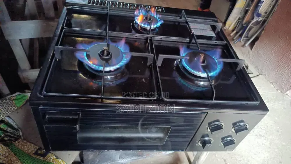 Gas Table Top Burner With Oven