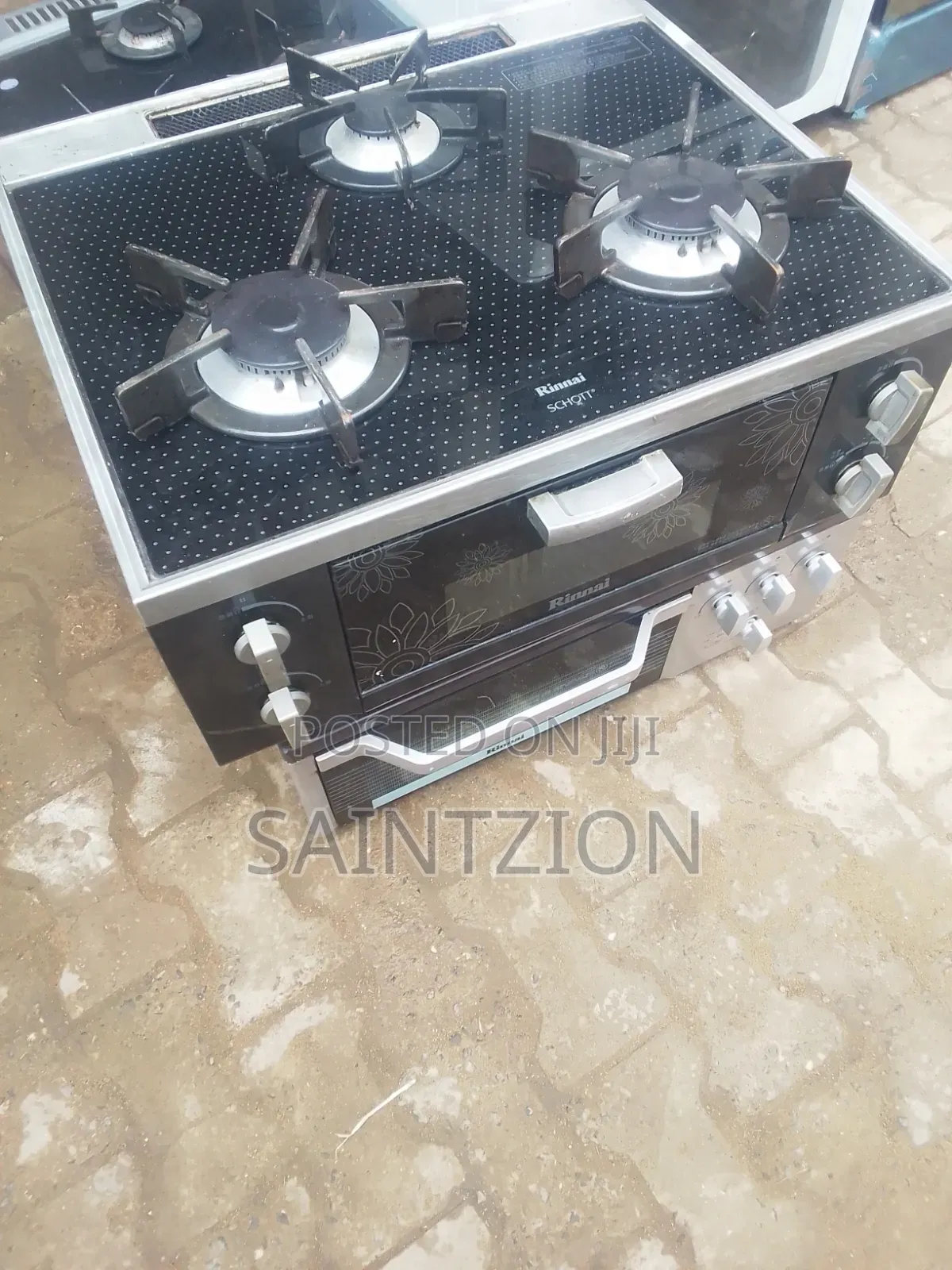 Gas Table Top Burner With Oven