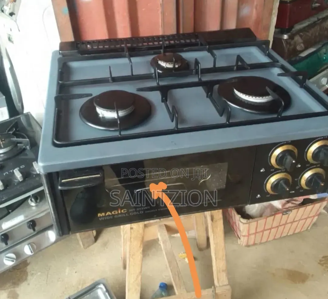 Gas Table Top Burner With Oven