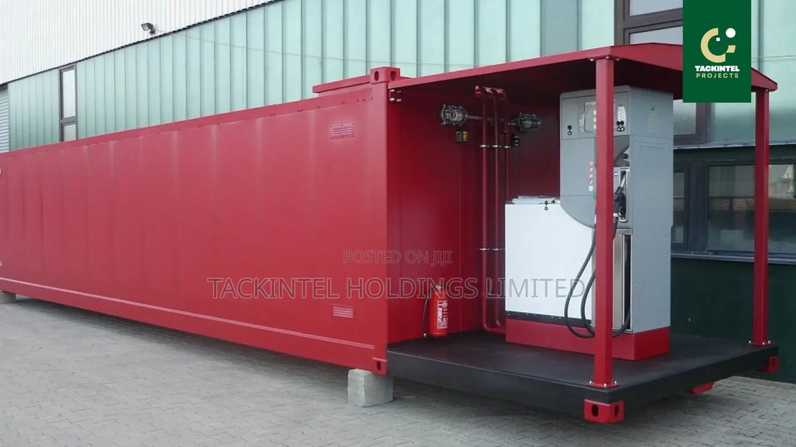 Mobile Petrol Station Structure