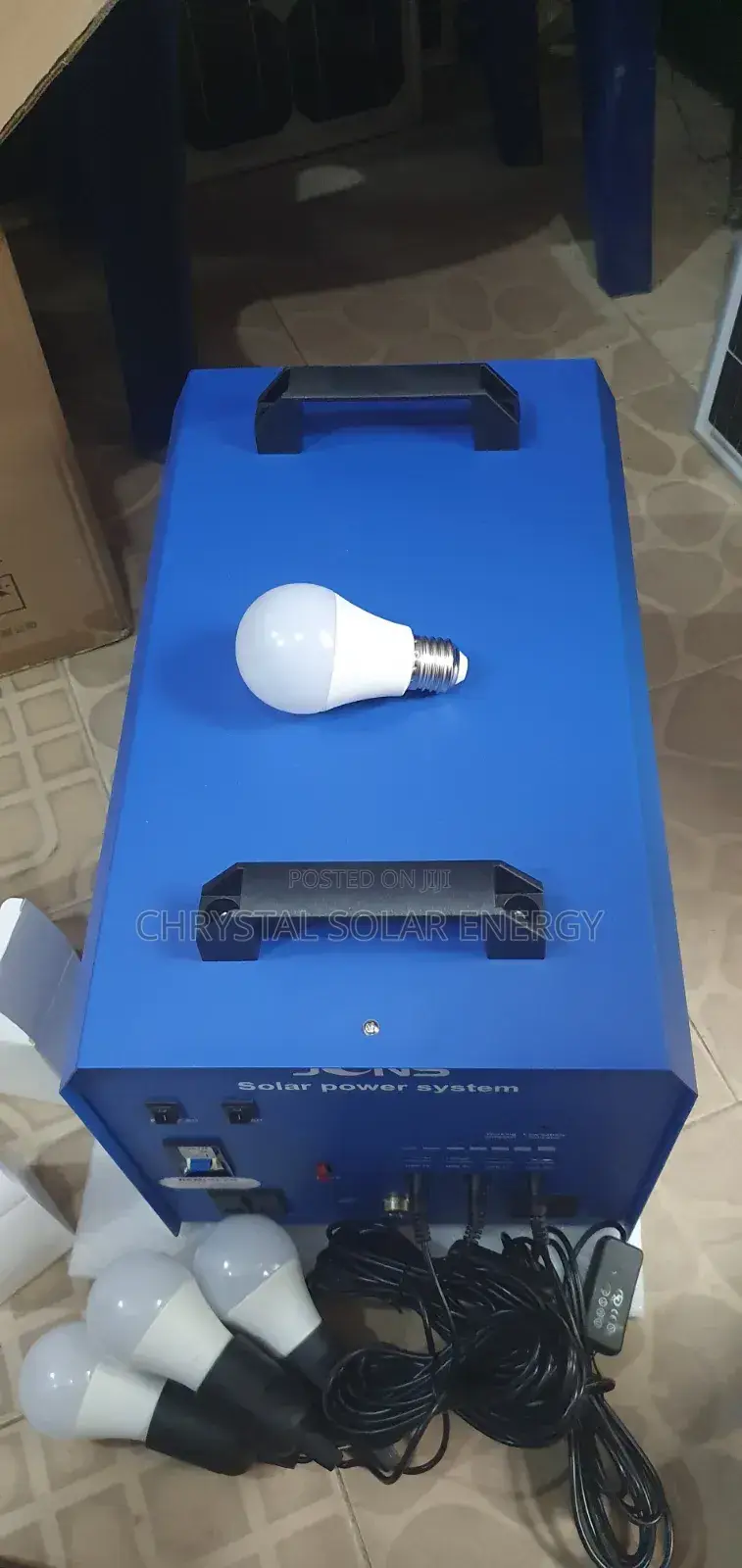 JCNS 1800watts Solar Generator With 520watts Solar Panel