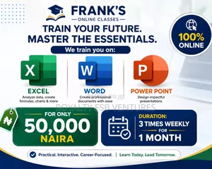 Microsoft Word, Excel and Power Point Computer Training