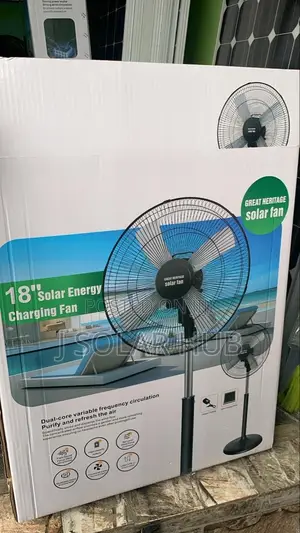 Brand New 18” Solar Fan