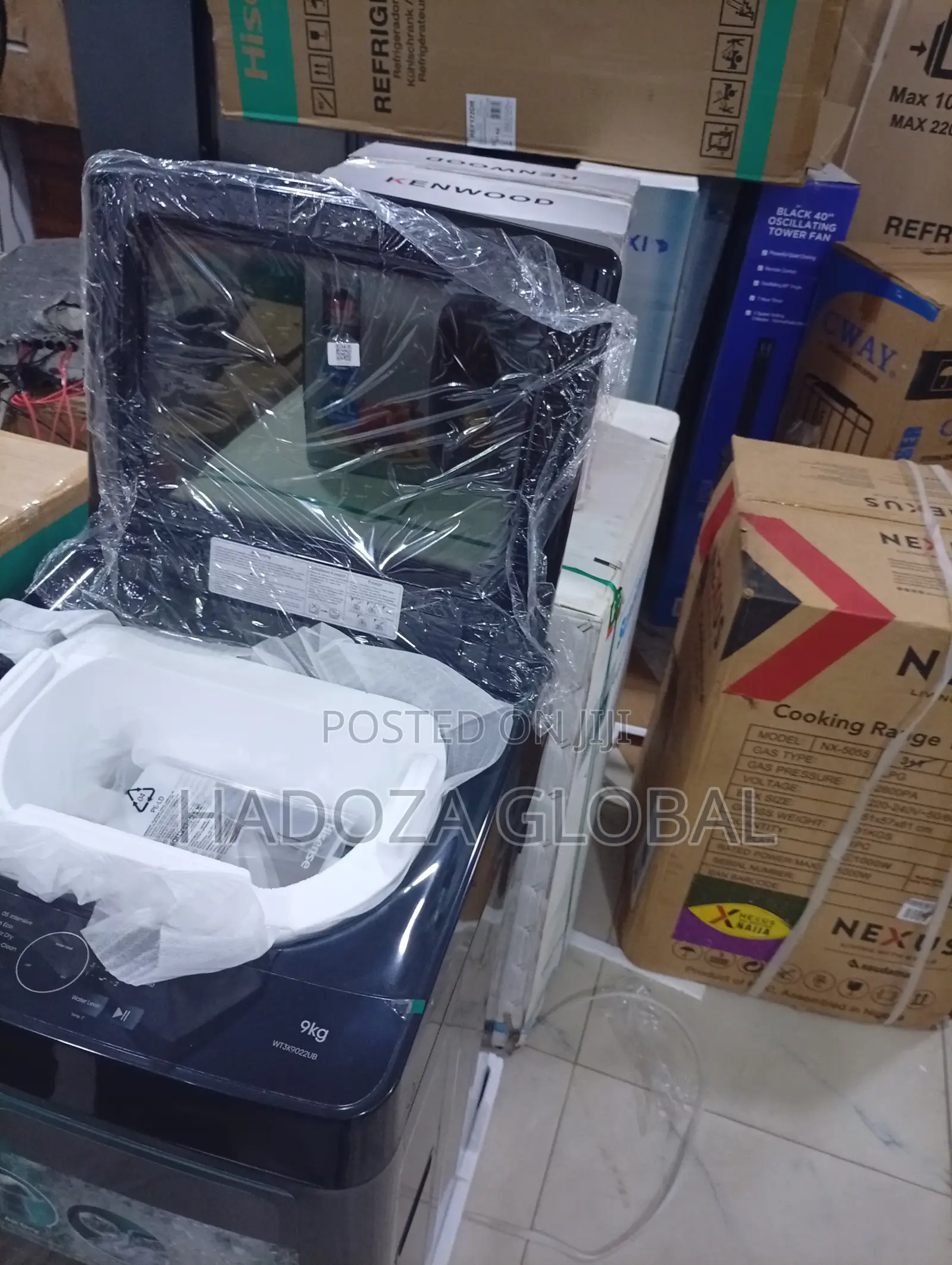 Premium Hisense 9kg Automatic Washer With Convenient Wash Programs