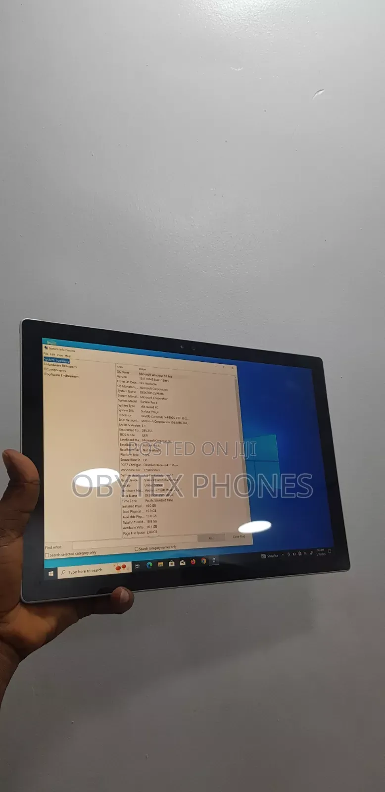 Laptop Microsoft Surface Pro 4 16GB Intel Core i5 SSD 512GB