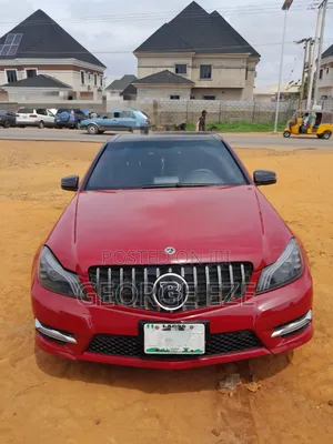 Mercedes-Benz C350 2008 Red