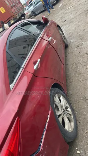 Hyundai Sonata 2012 Red