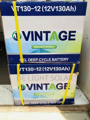 Vintage Gel Battery 130amps