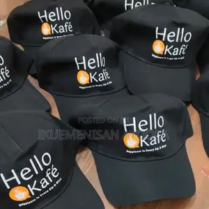 Custom Branded Caps Production