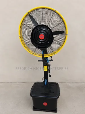 "26" Industrial Misting Fan/ Outdoor Cooling Fan With Water Tank Base