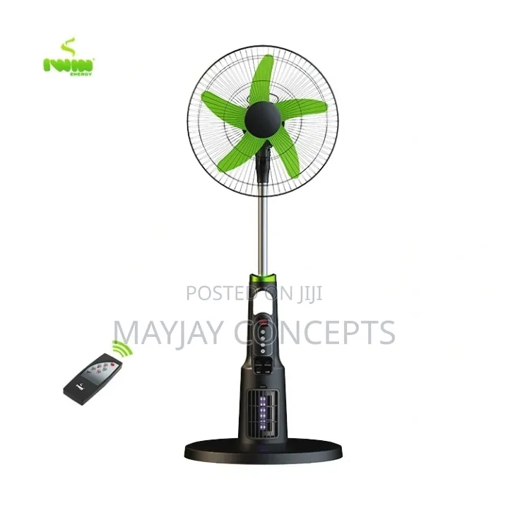 Iwin 18" Solar Rechargeable Fan With Mosquito Killer-●Solar Panel