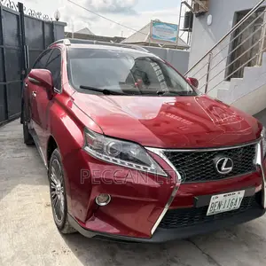 Lexus RX 2011 Red