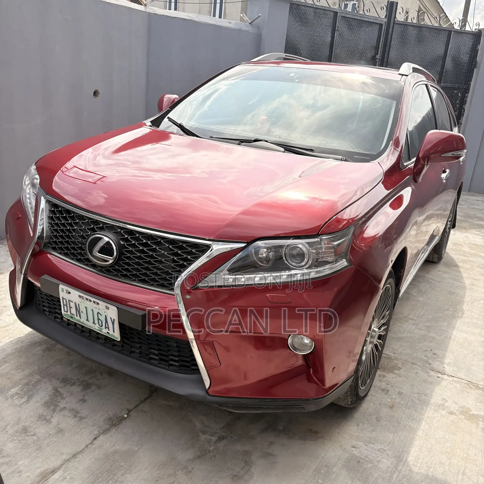 Lexus RX 2011 Red