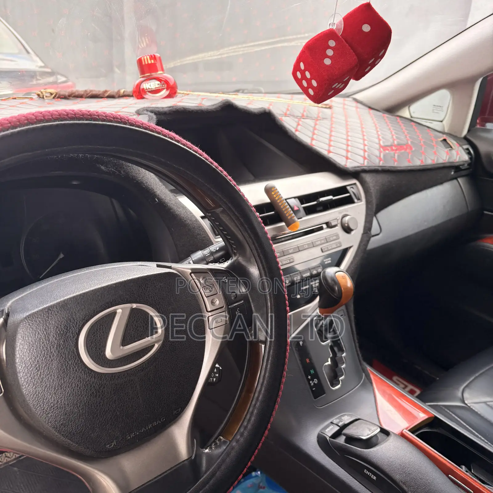 Lexus RX 2011 Red