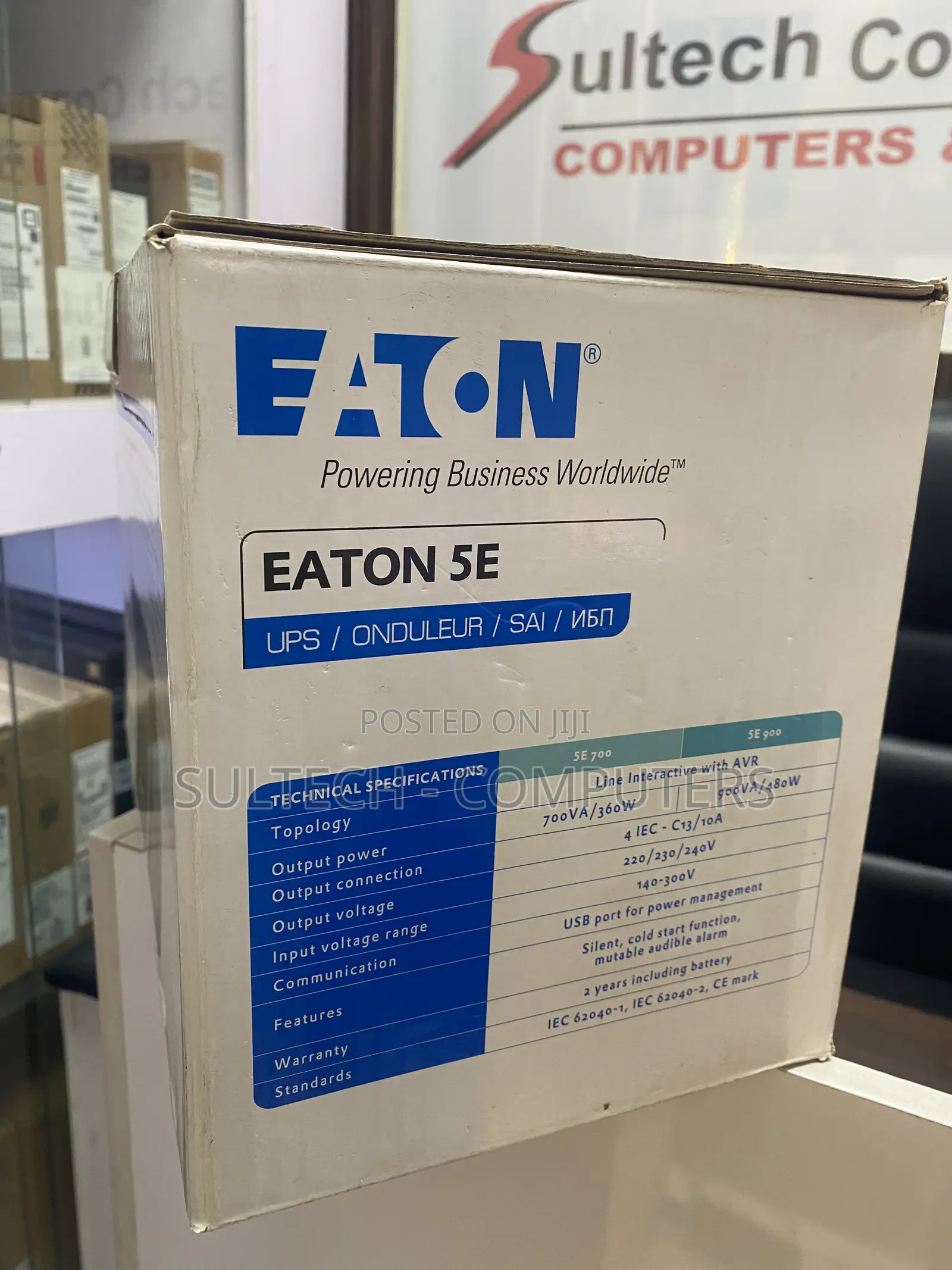 Eaton 5e Ups Powering Business Worldwide